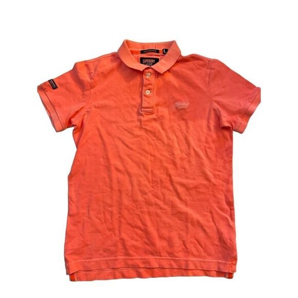 SUPERDRY CLASSIC PIQUE POLO SHIRT - Picture 1 of 4